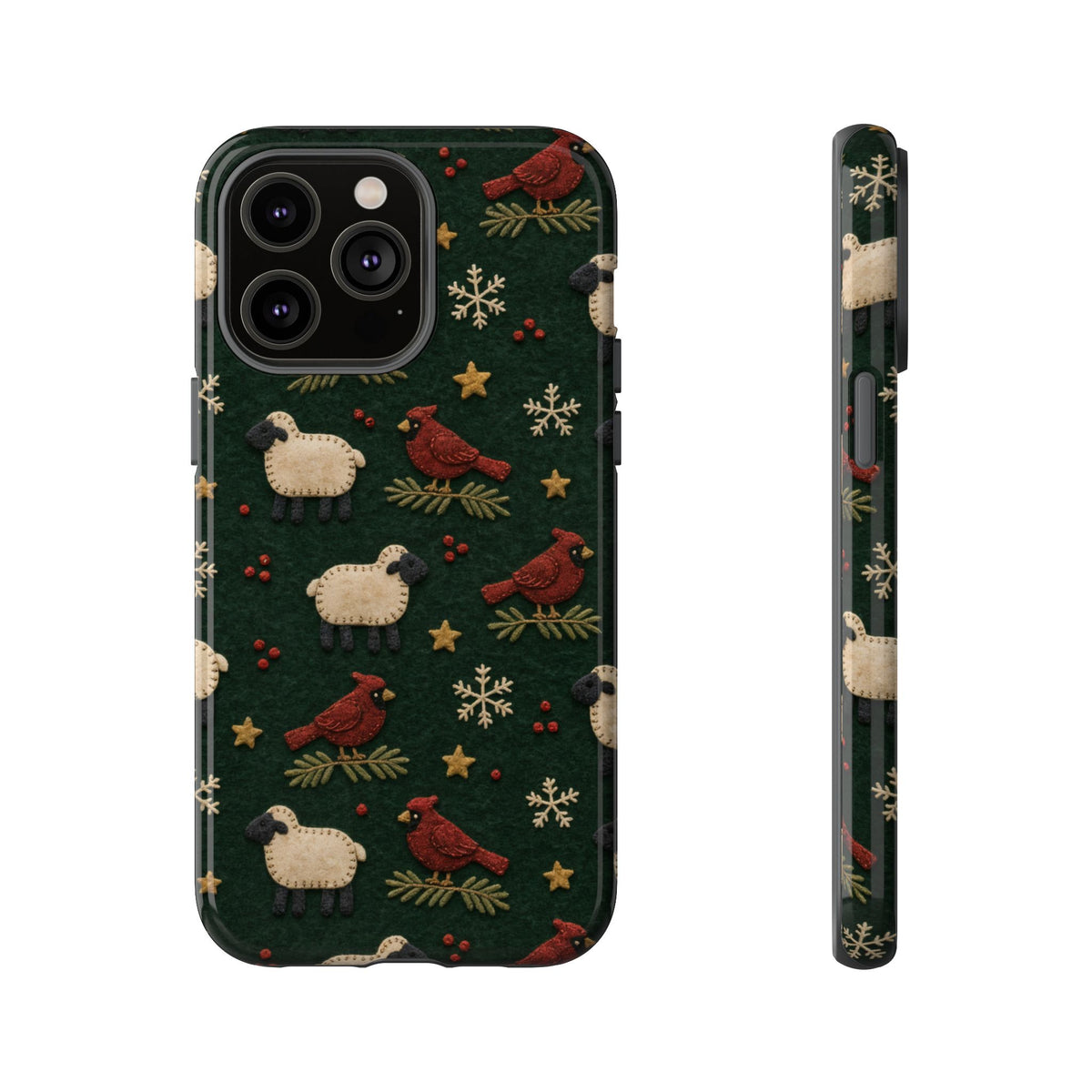 Felt Sheep Cardinals Tough Case