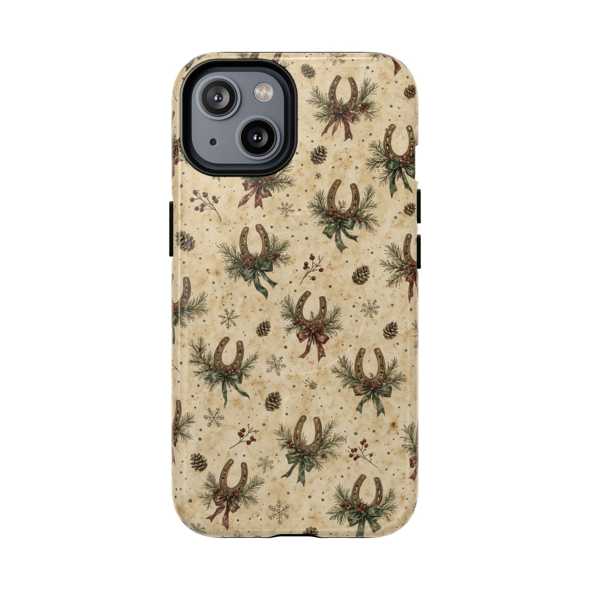 Christmas Horseshoes Magnetic Case