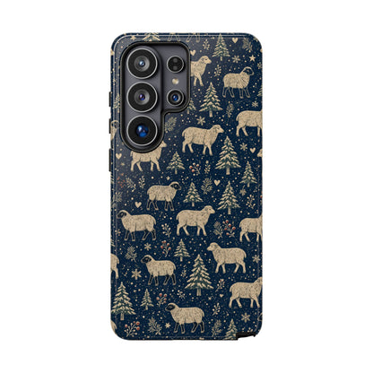 Snowy Sheep Tough Case