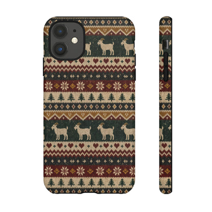 Fair Isle Goats Tough Case