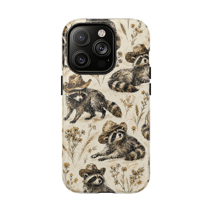 Vintage Raccoon Magnetic Case