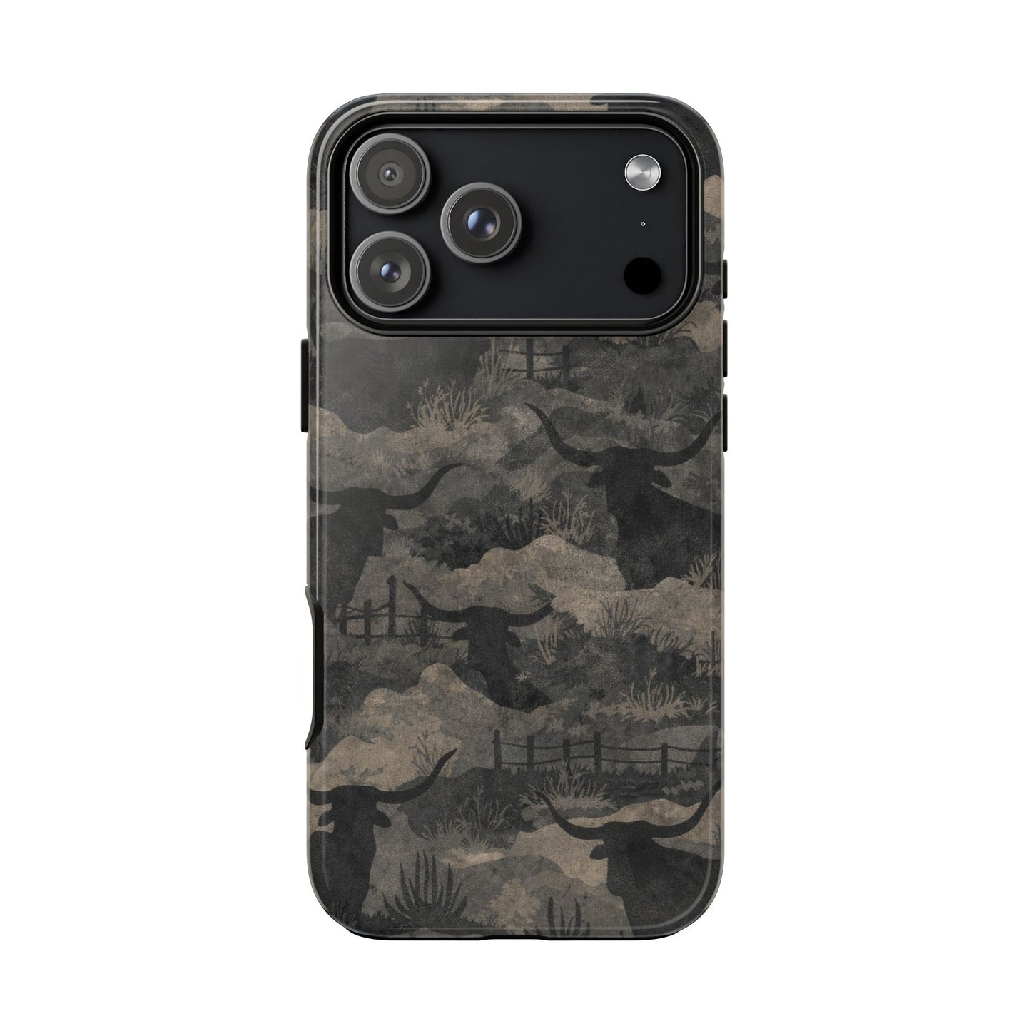 Camo Longhorns Tough Case