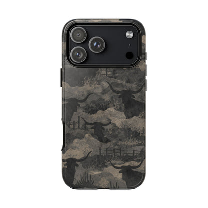 Camo Longhorns Tough Case