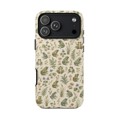 Watercolor Frogs Tough Case