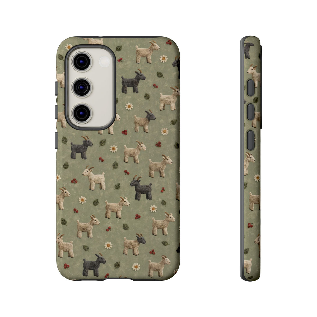 Crochet Goats Tough Case
