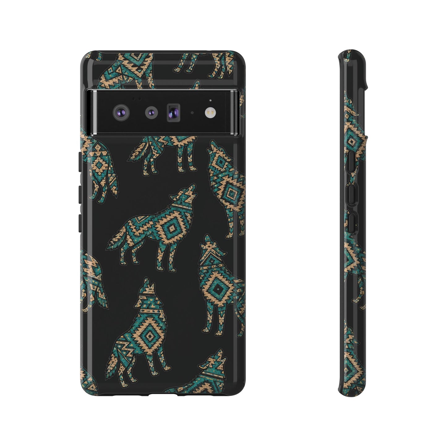 Turquoise Wolf Tough Case
