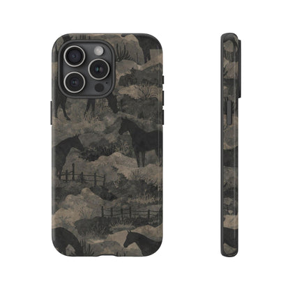 Camo Horses Tough Case