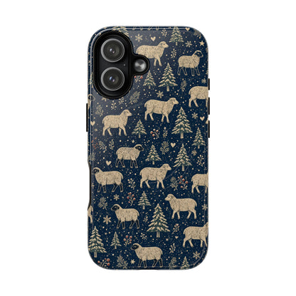 Snowy Sheep Magnetic Case