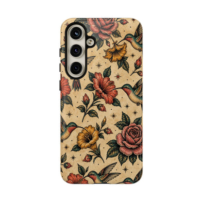 Hummingbird Rose Tough Case