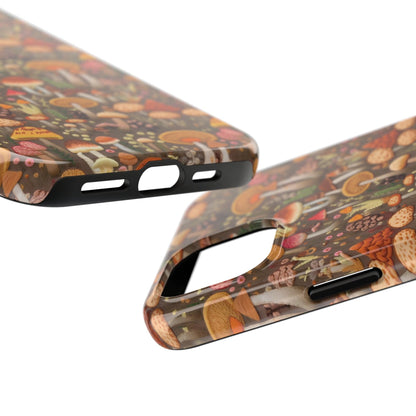 Orange Mushroom Phone Case