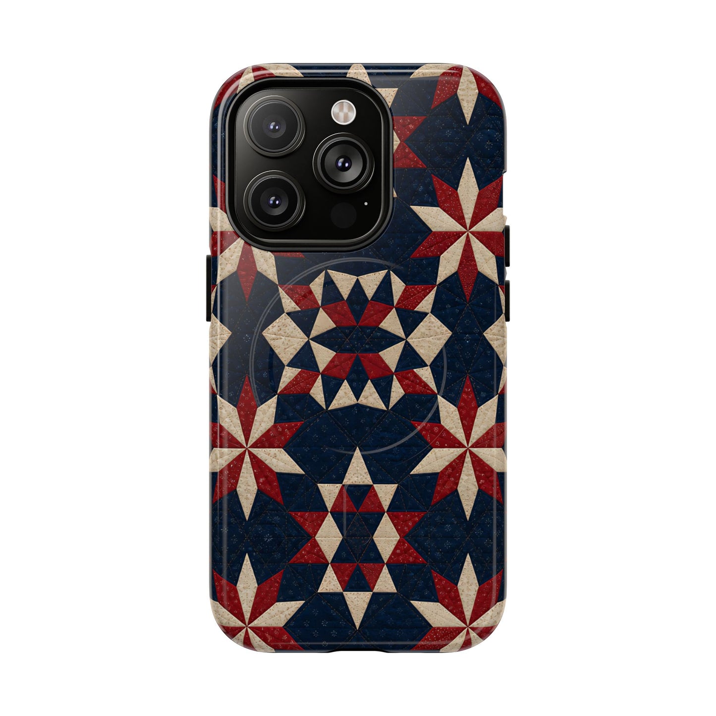 Patriotic Quilt Magnetic Case