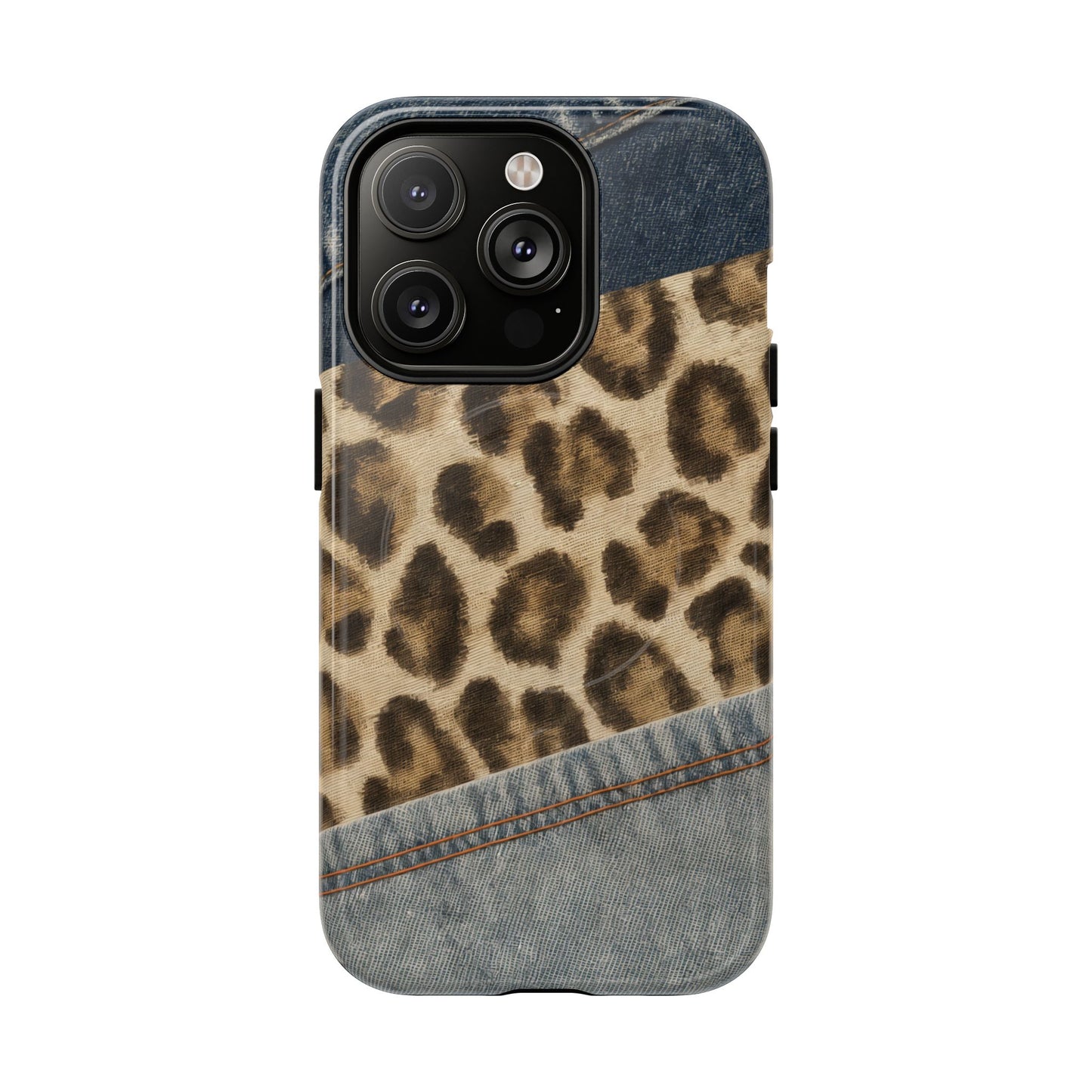 Leopard Stitch Magnetic Case