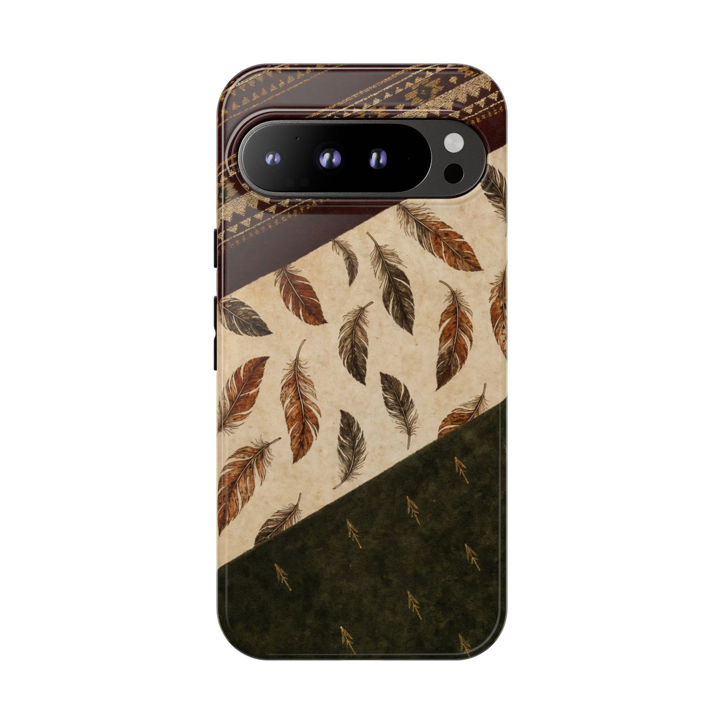 Feather Aztec Swaths Tough Case