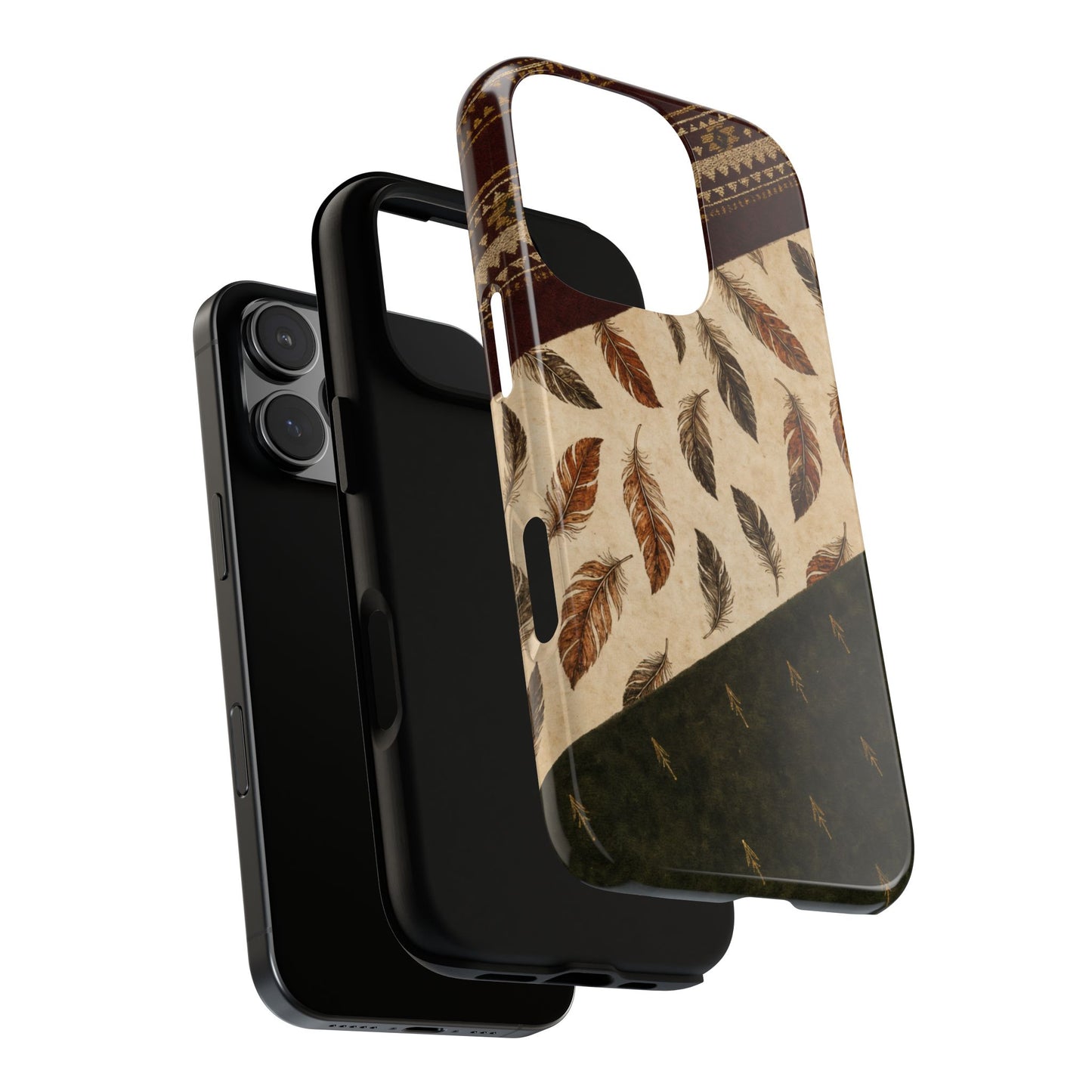 Feather Aztec Swaths Tough Case