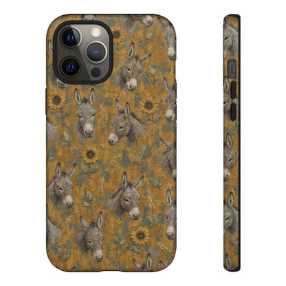Donkey Sunflower Tough Case