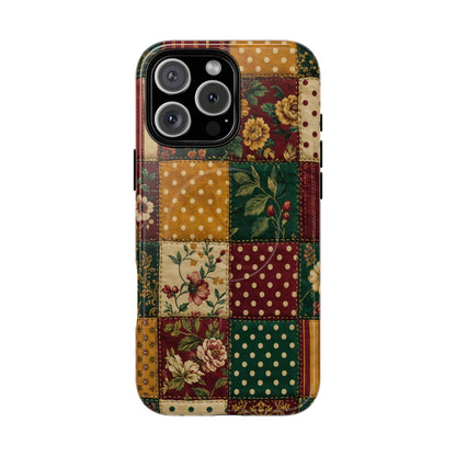 Jewel Tone Patchwork Magnetic Case