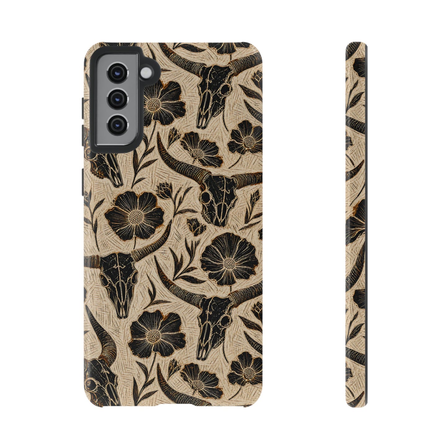 Carved Skulls Tough Case