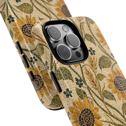 Sunflower Mosaic Magnetic Case