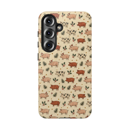 Santa Pigs Tough Case