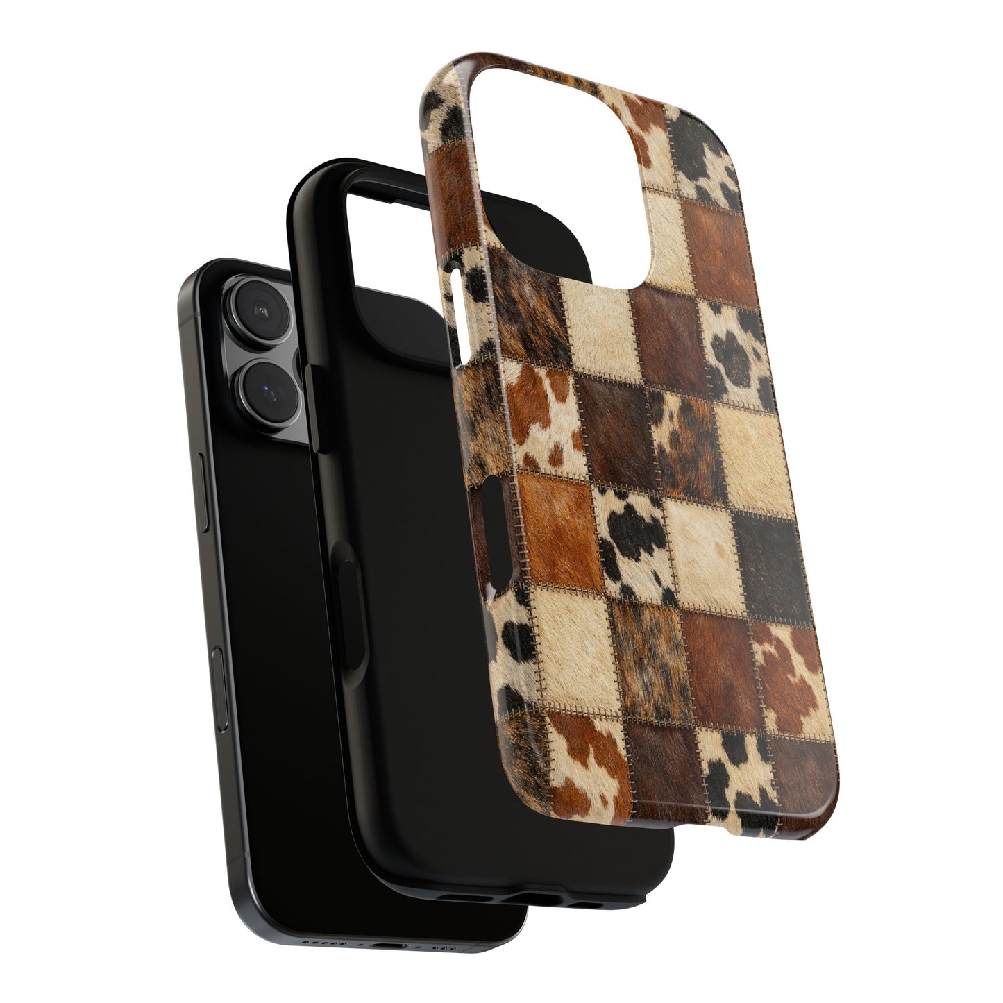 Cowhide Quilt Tough Case