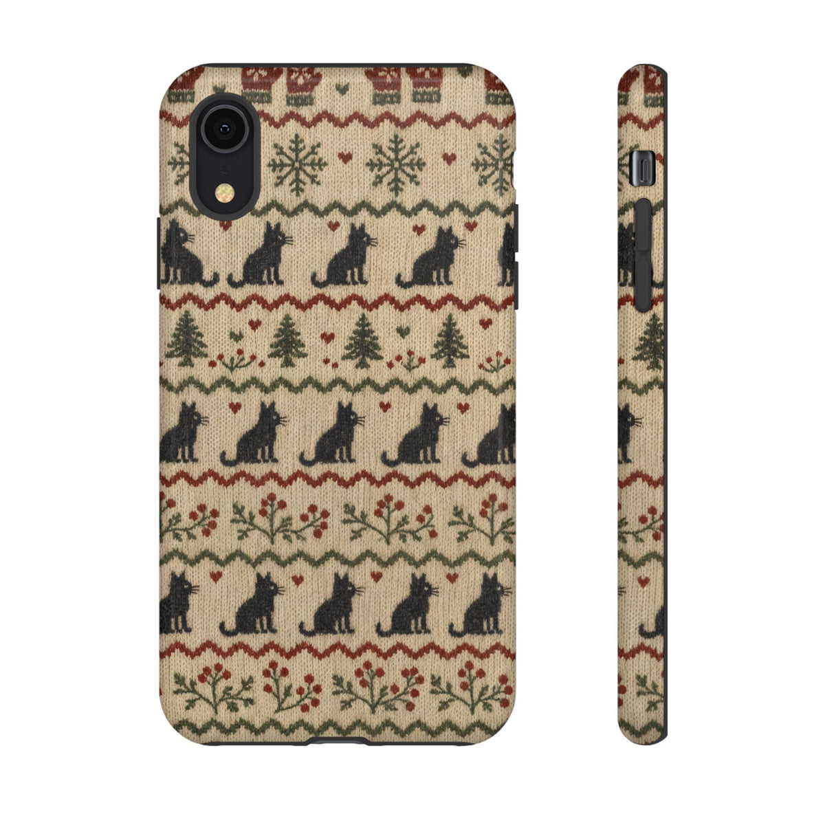 Black Cat Sweater Tough Case