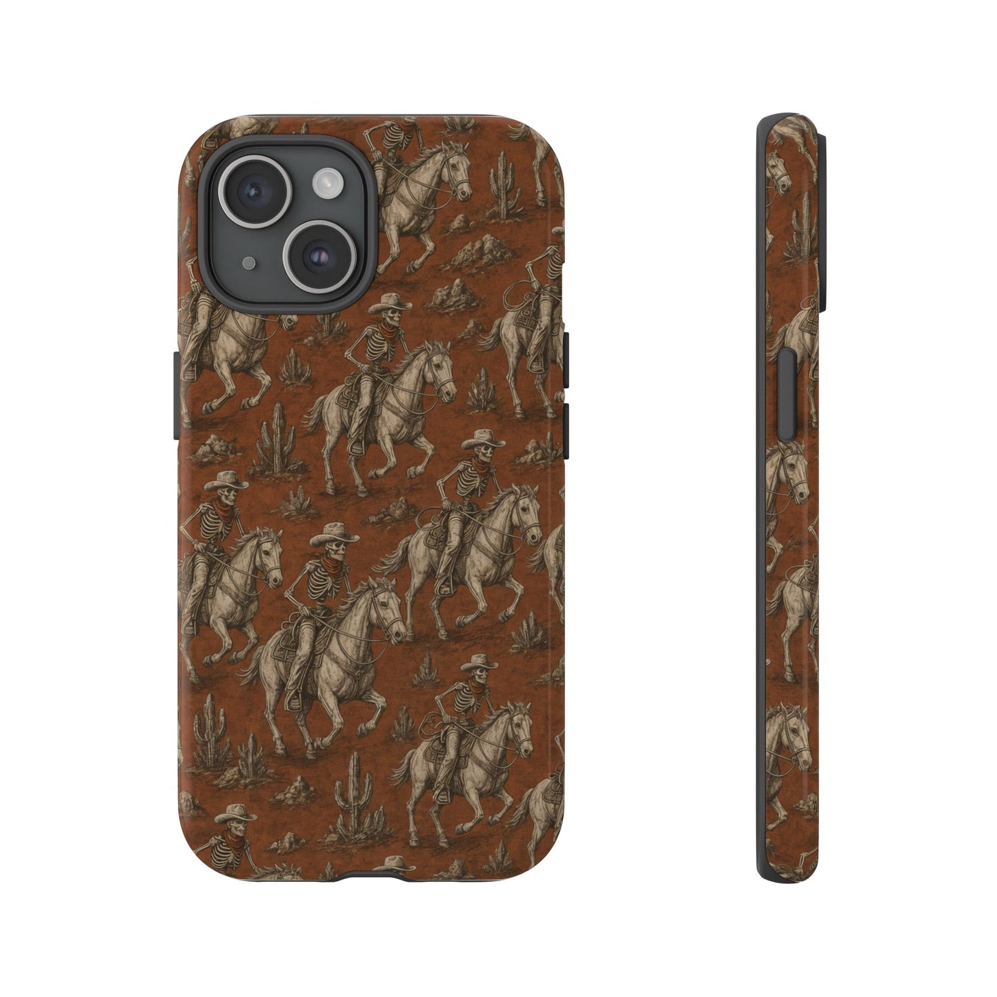 Skeleton Cowboy Ride Tough Case