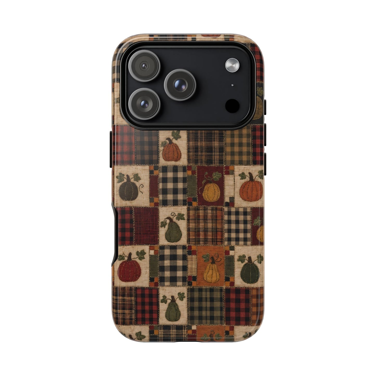 Plaid Pumpkin Tough Case