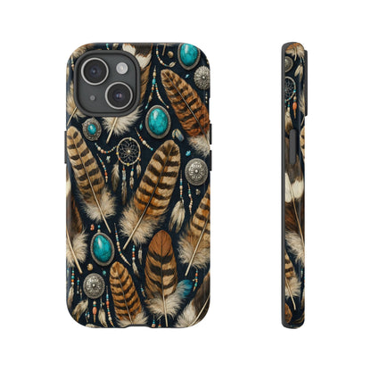 Southwest Feather Tough Case