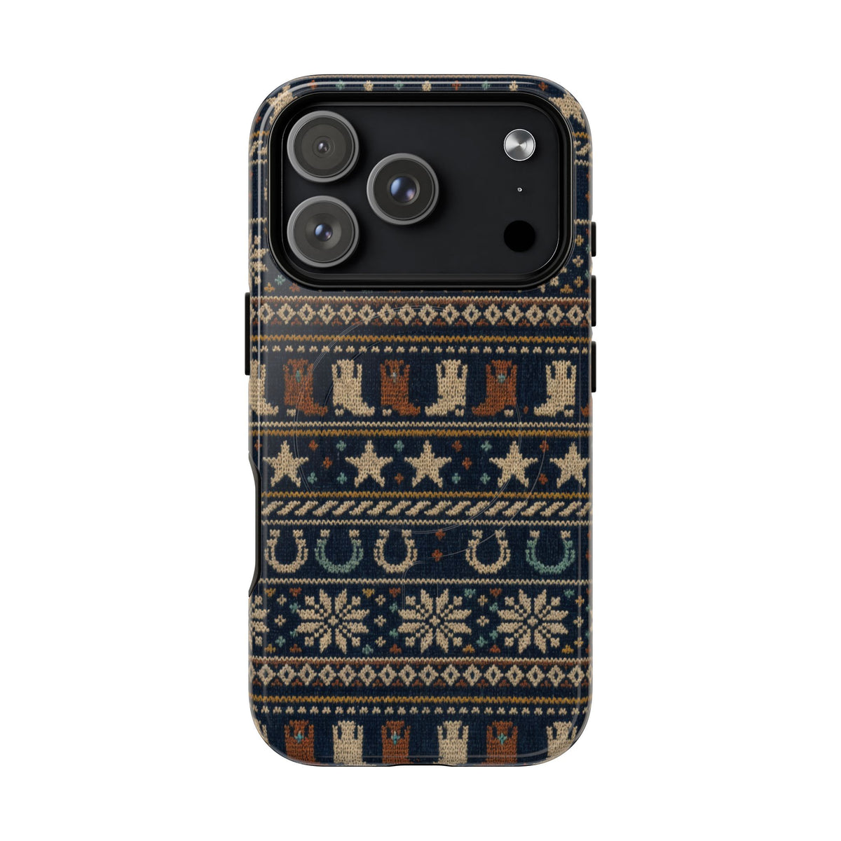 Fair Isle Boots Magnetic Case