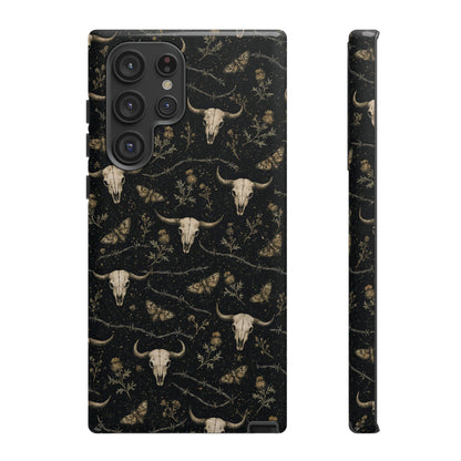 Bull Skull Barbwire Tough Case