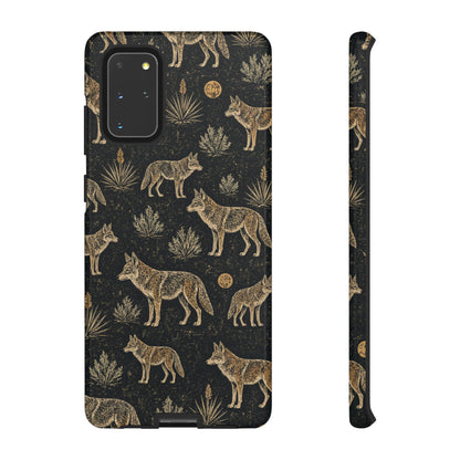 Moonlit Coyote Tough Case