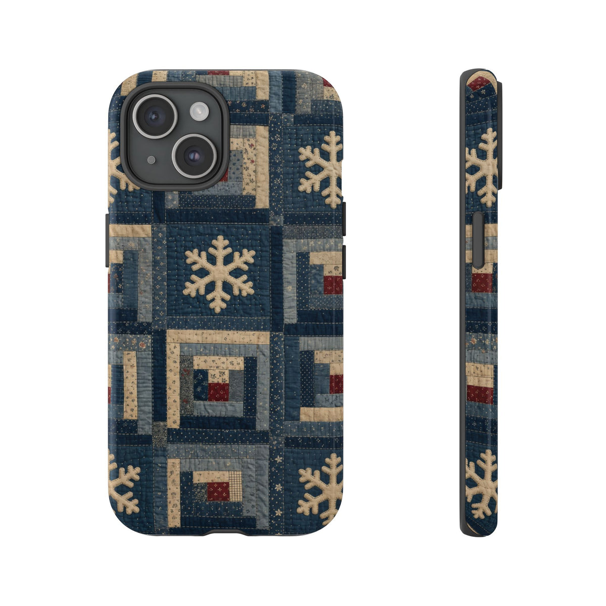 Snowflake Quilt Tough Case