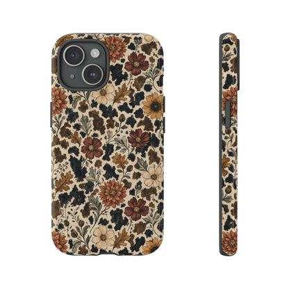Autumn Cowhide Bloom Tough Case