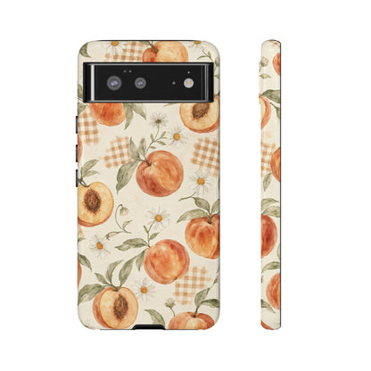 Peachy Gingham Tough Case