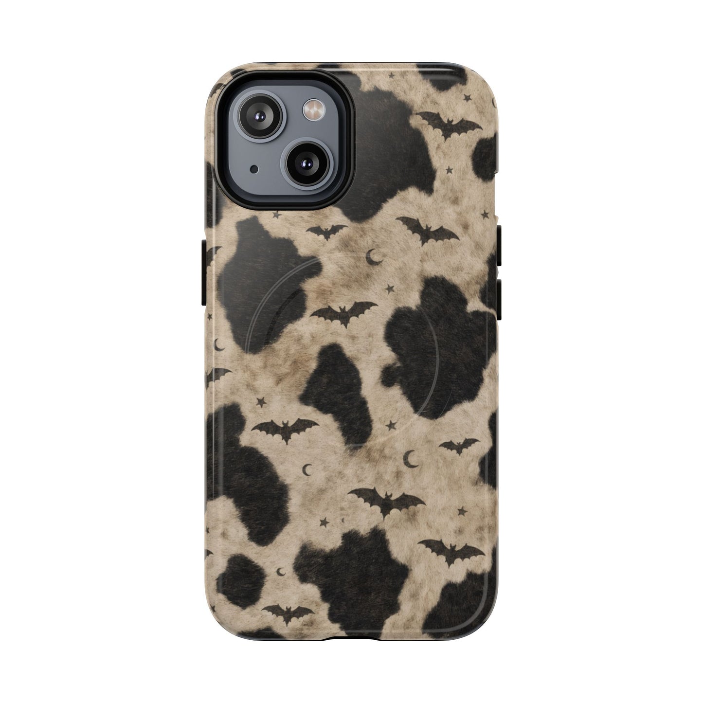 Cowhide Bats Magnetic Case