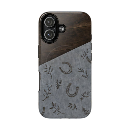 Horseshoe Charm Magnetic Case
