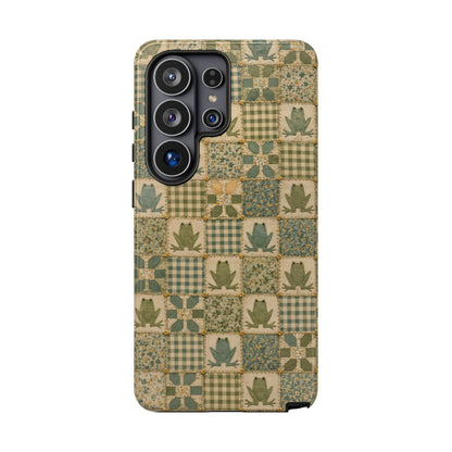 Frog Quilt Tough Case