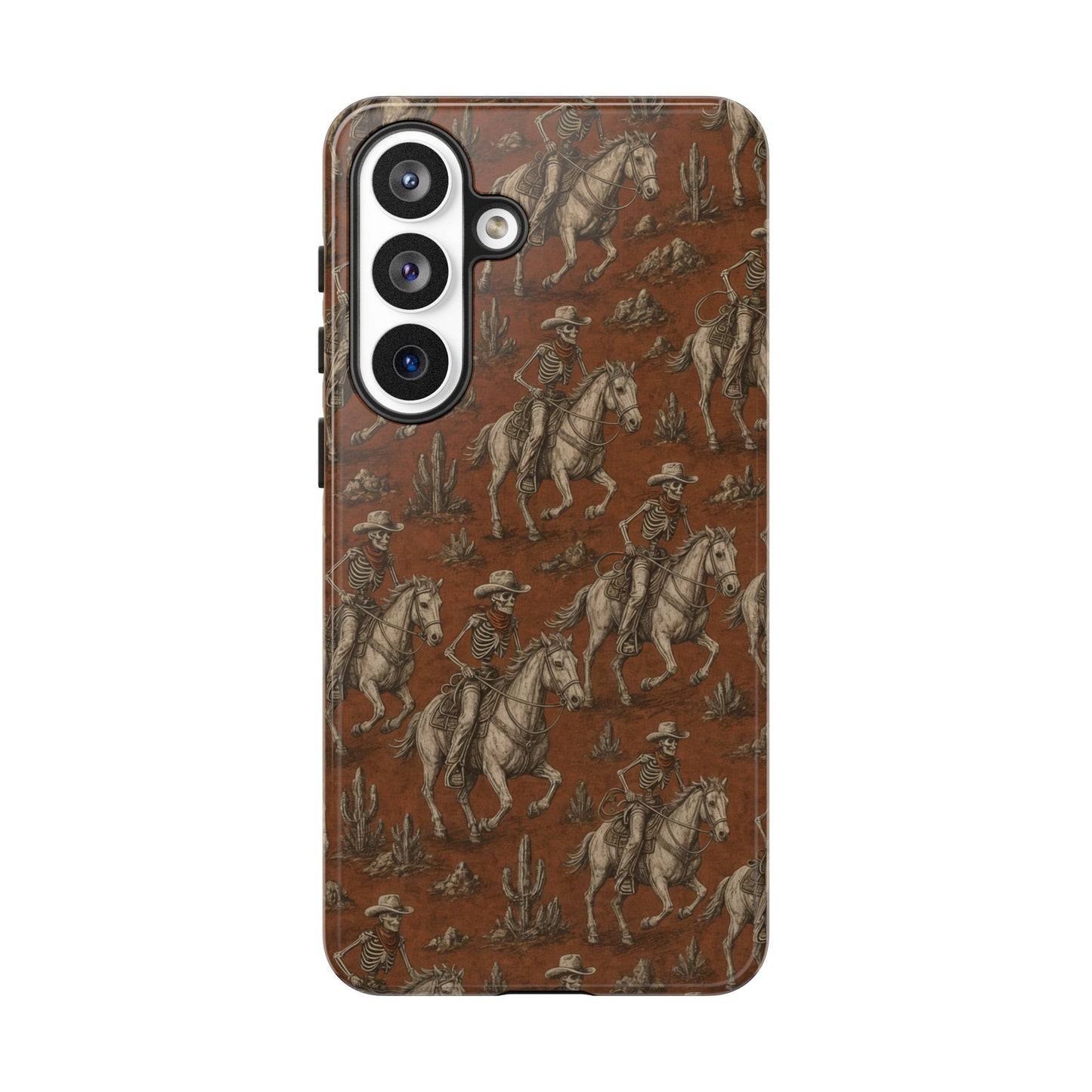 Skeleton Cowboy Ride Tough Case