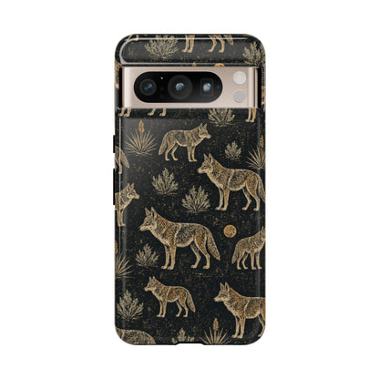 Moonlit Coyote Tough Case