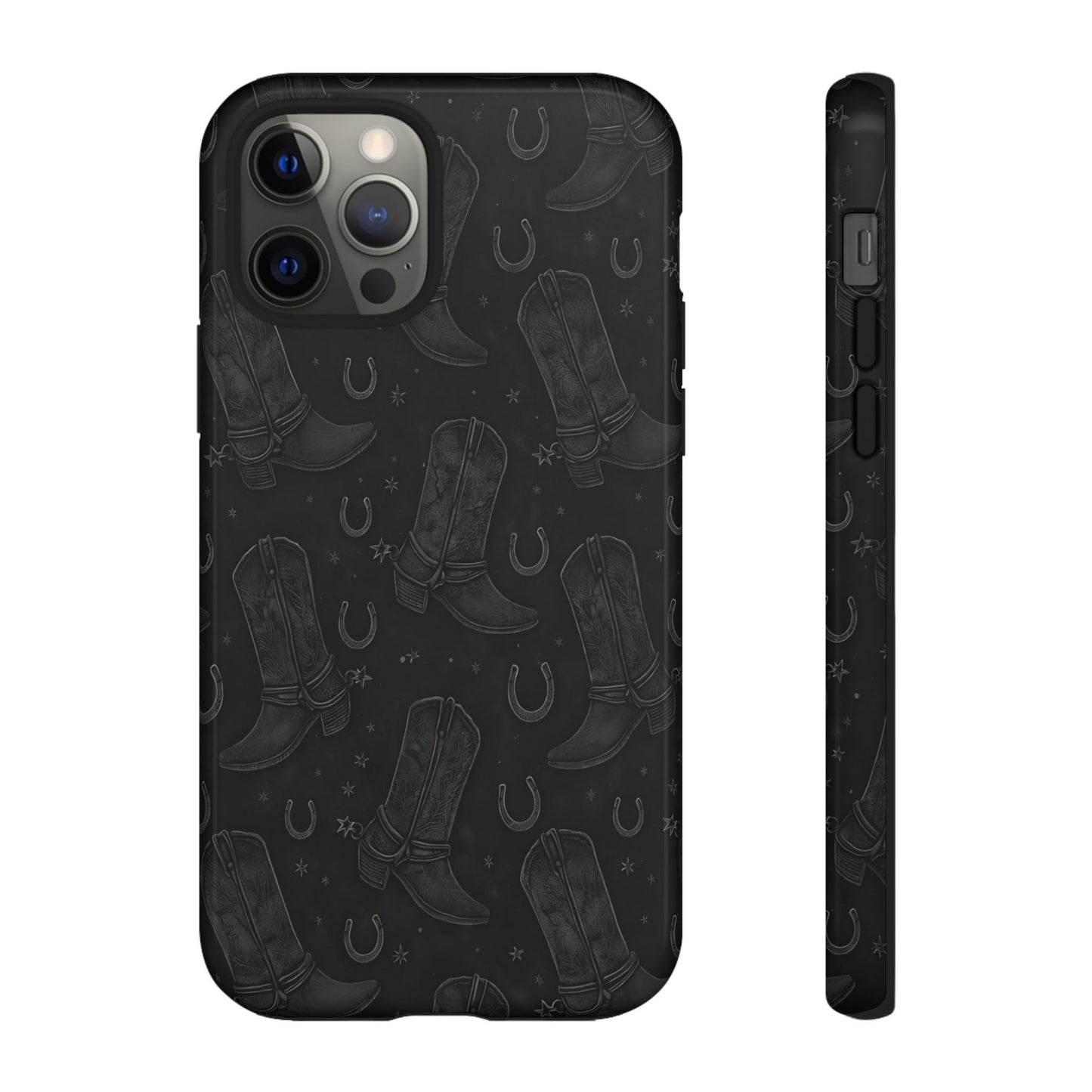 Western Noir Boots Tough Case