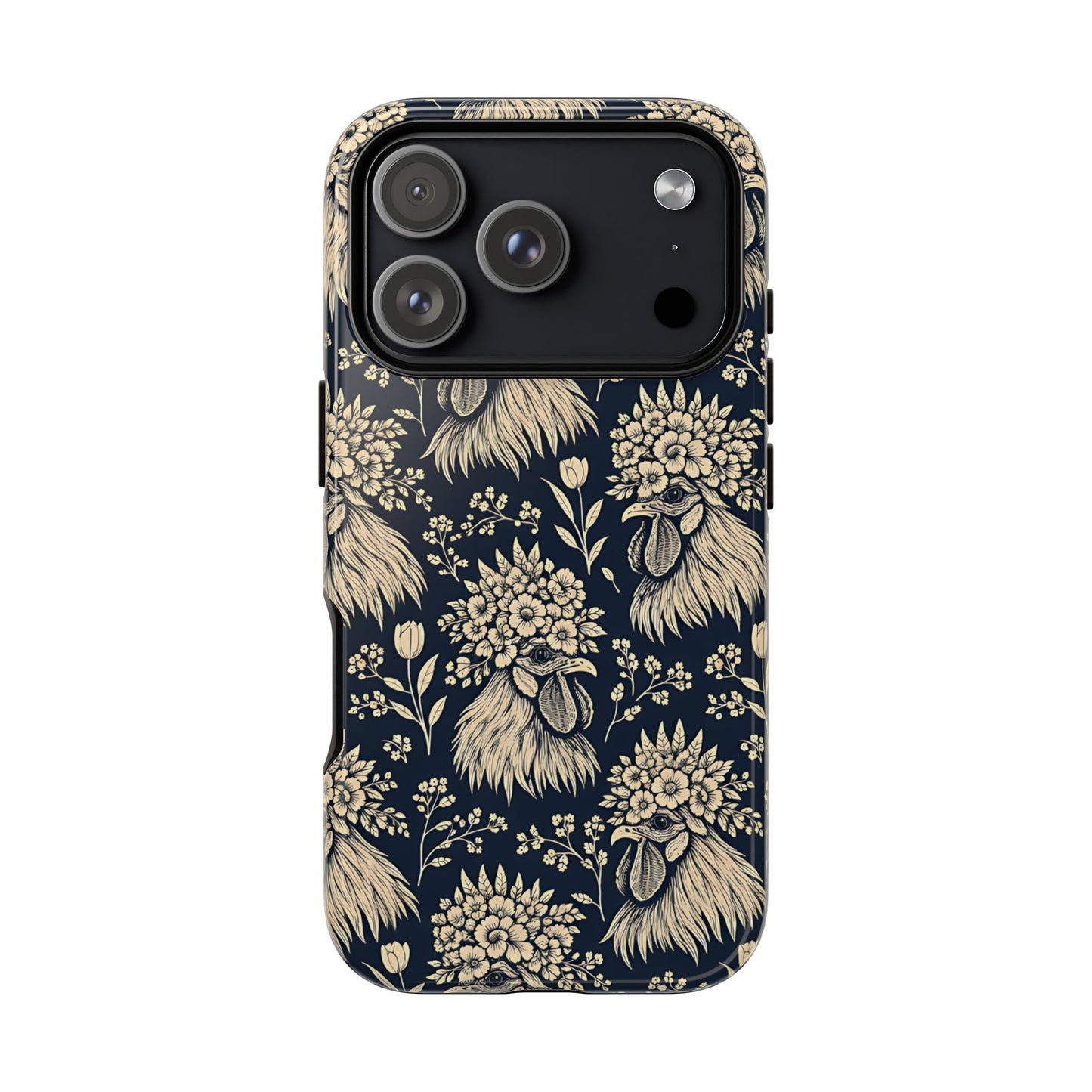 Floral Rooster Tough Case