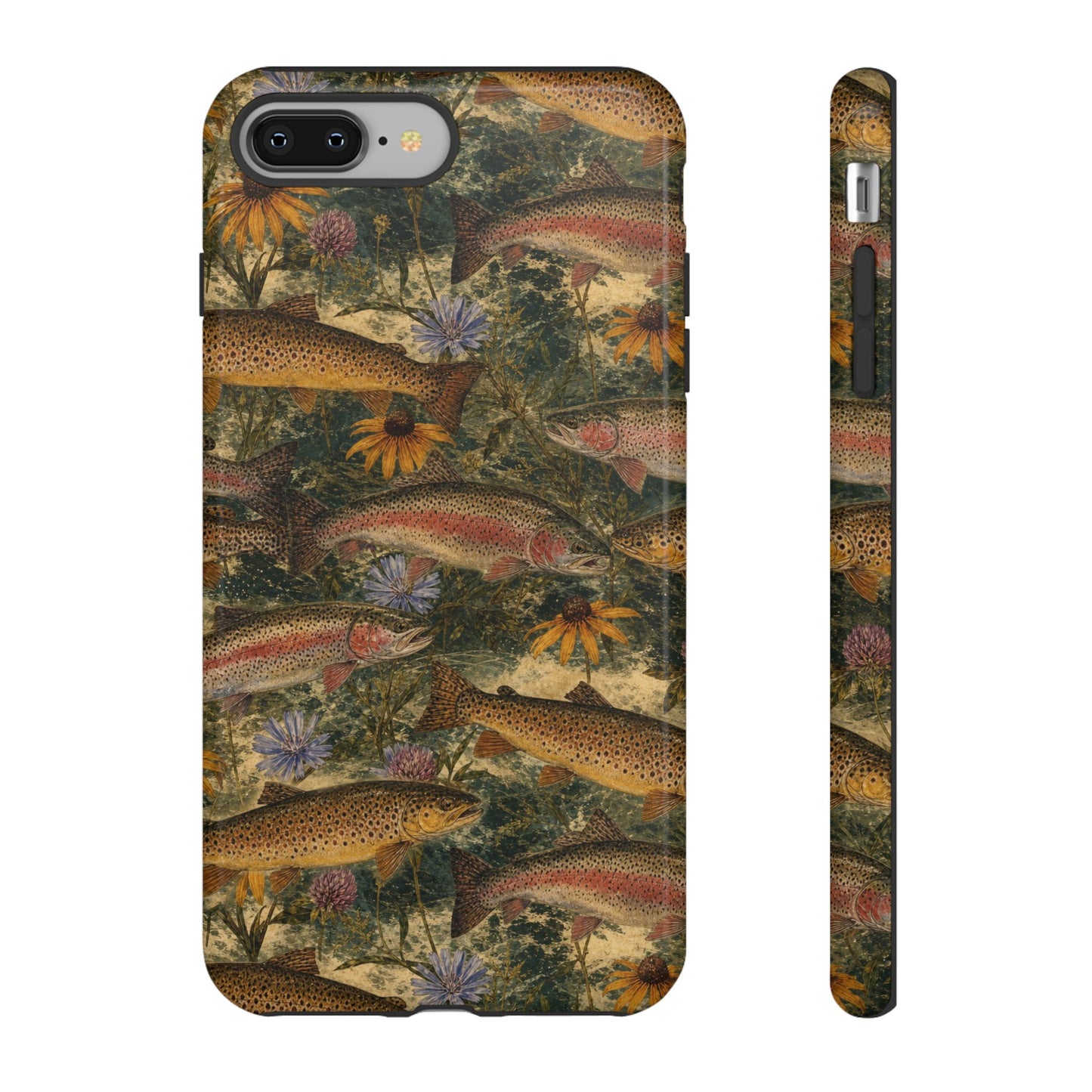 Floral Trout Tough Case