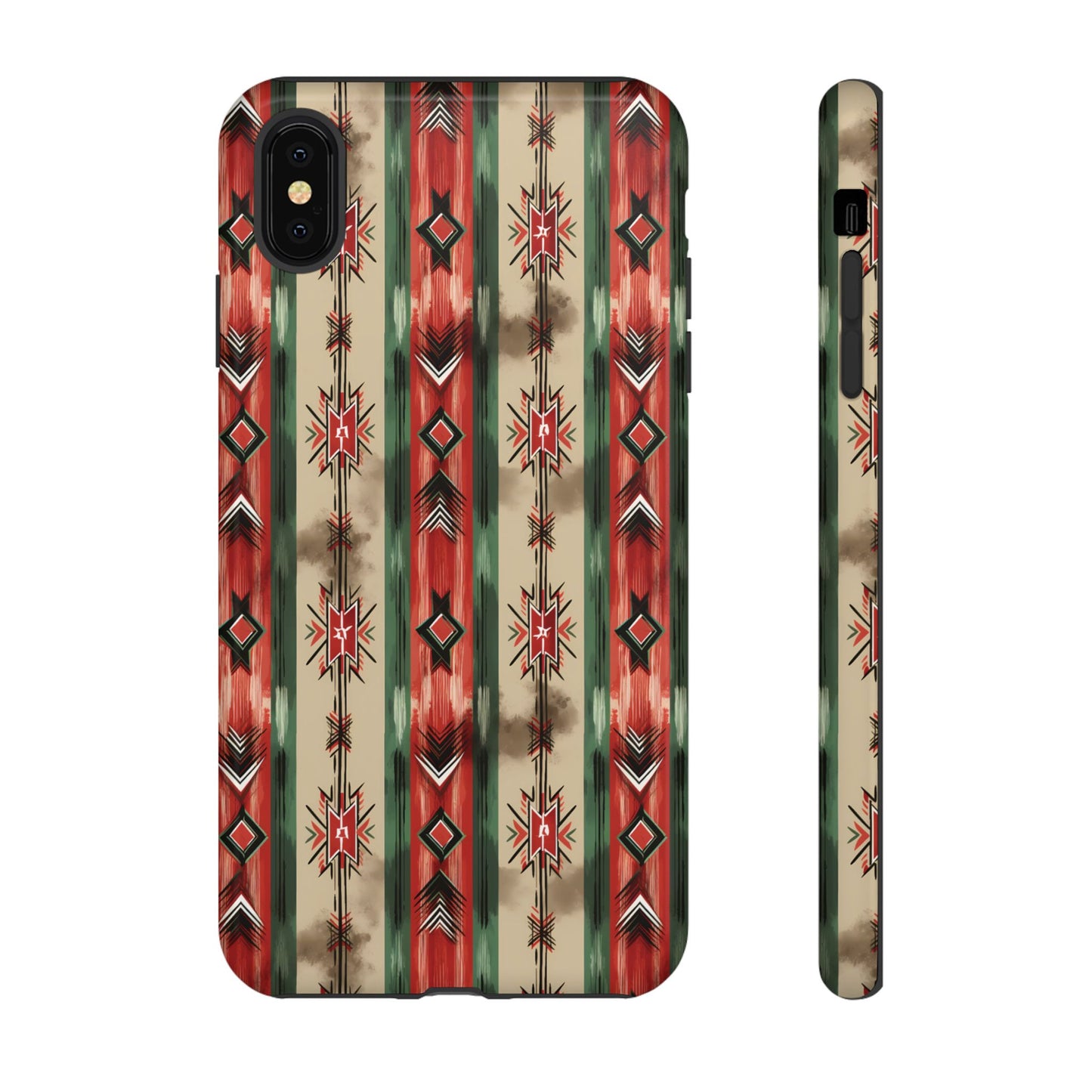 Christmas Aztec Stripes Tough Case