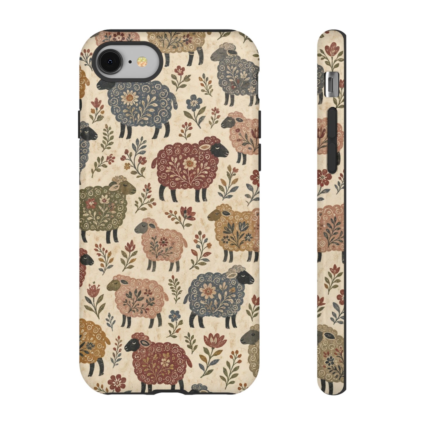 Folk Sheep Tough Case