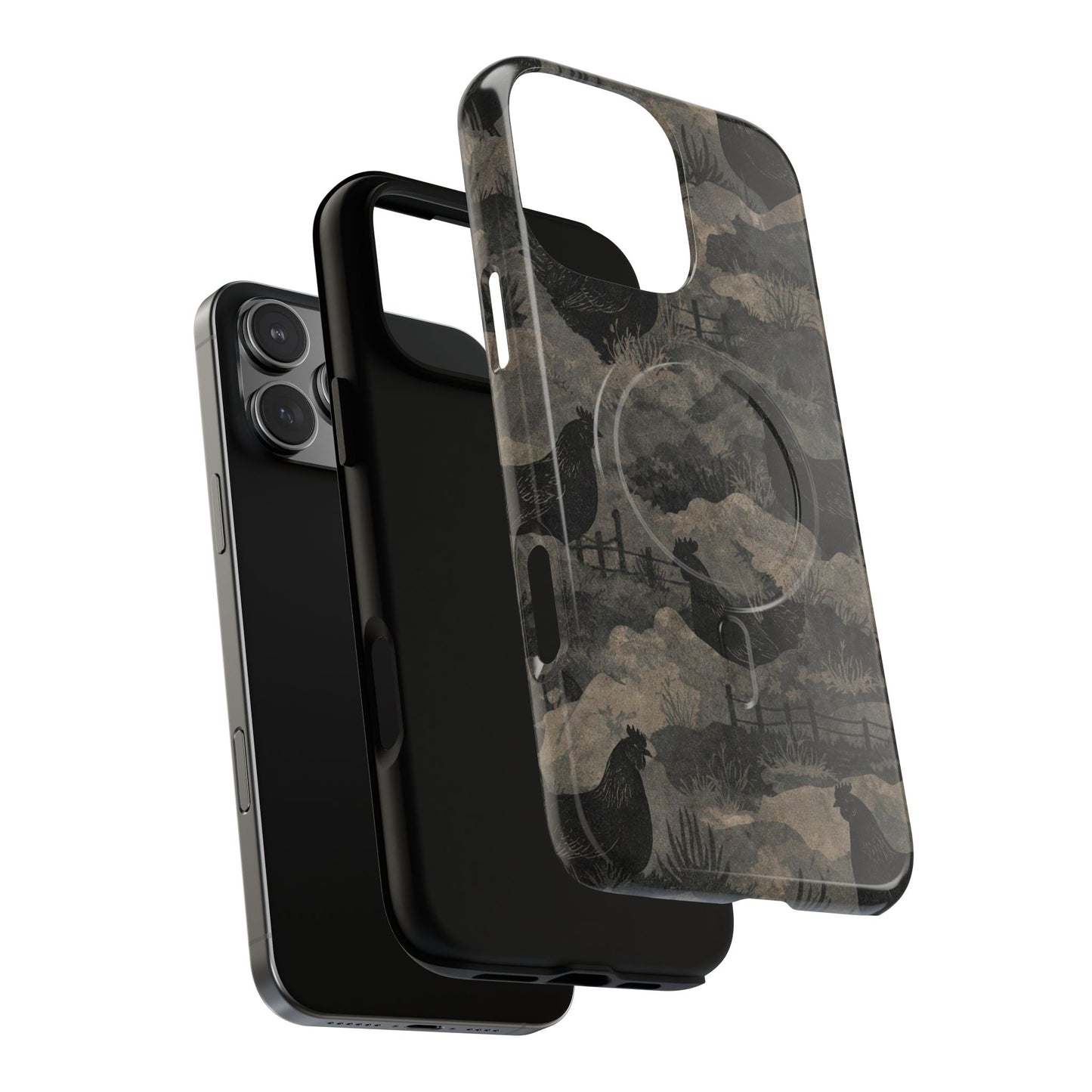 Camo Chickens Magnetic Case