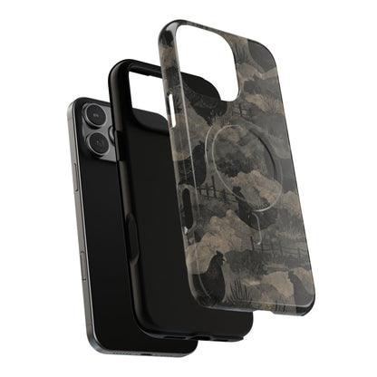 Camo Chickens Magnetic Case