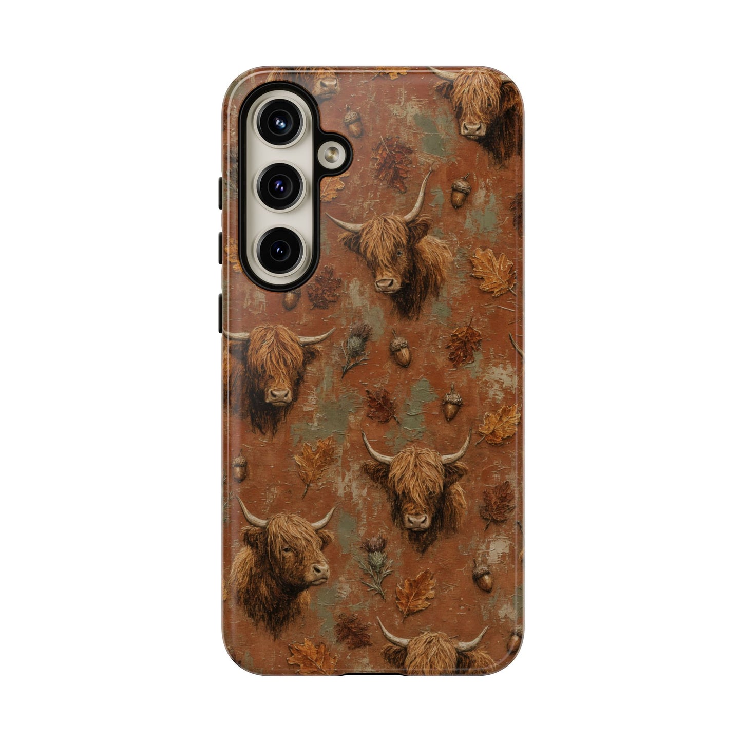 Autumn Highland Cow Tough Case