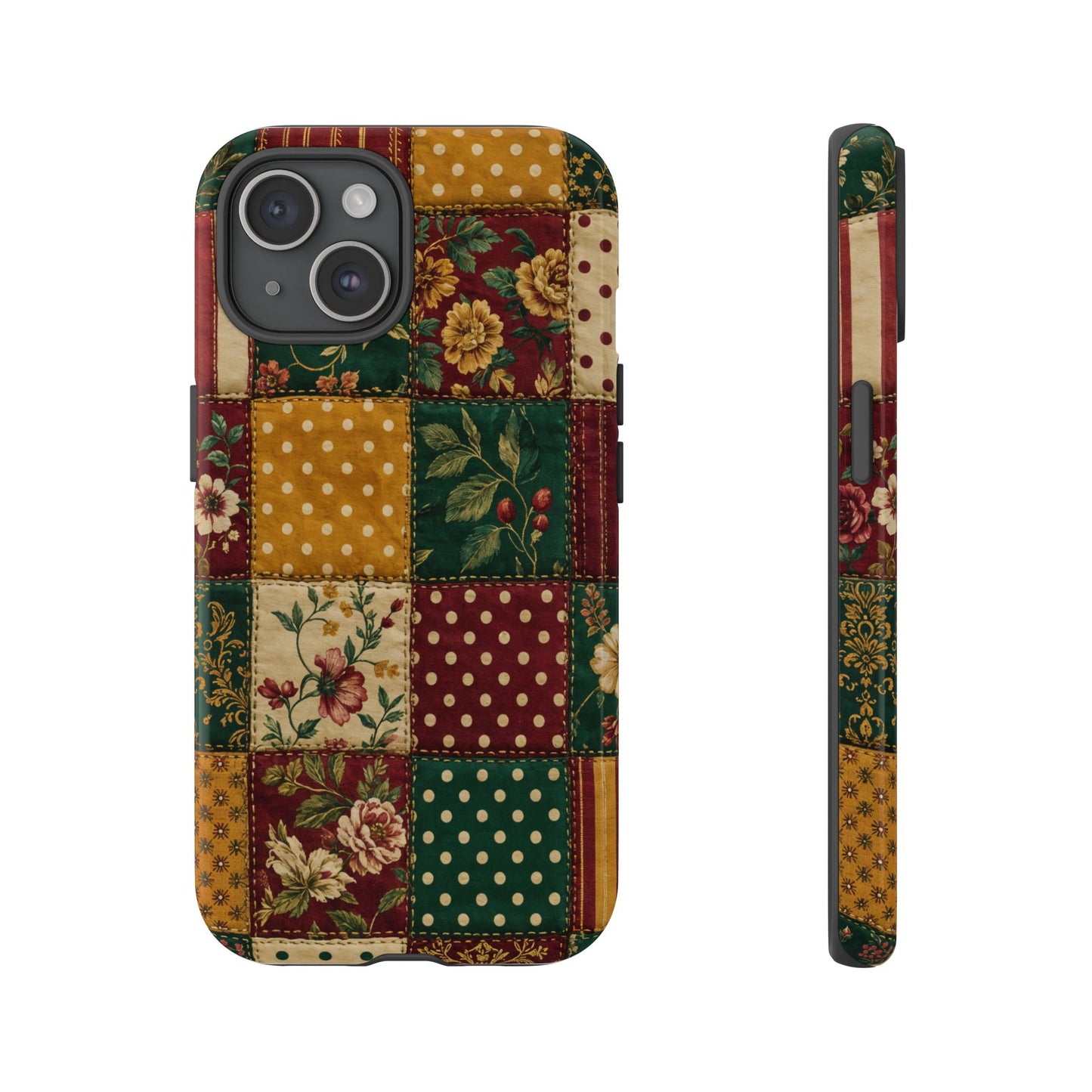 Jewel Tone Patchwork Tough Case