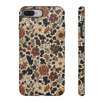 Autumn Cowhide Bloom Tough Case