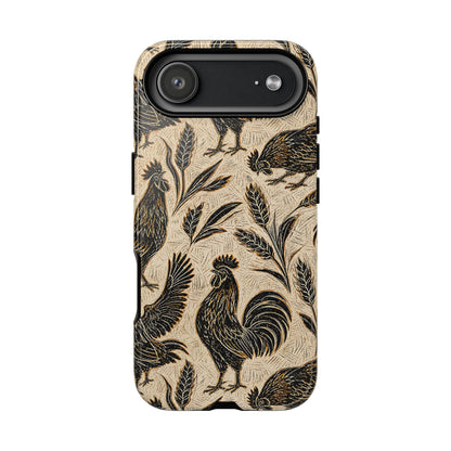 Carved Rooster Tough Case
